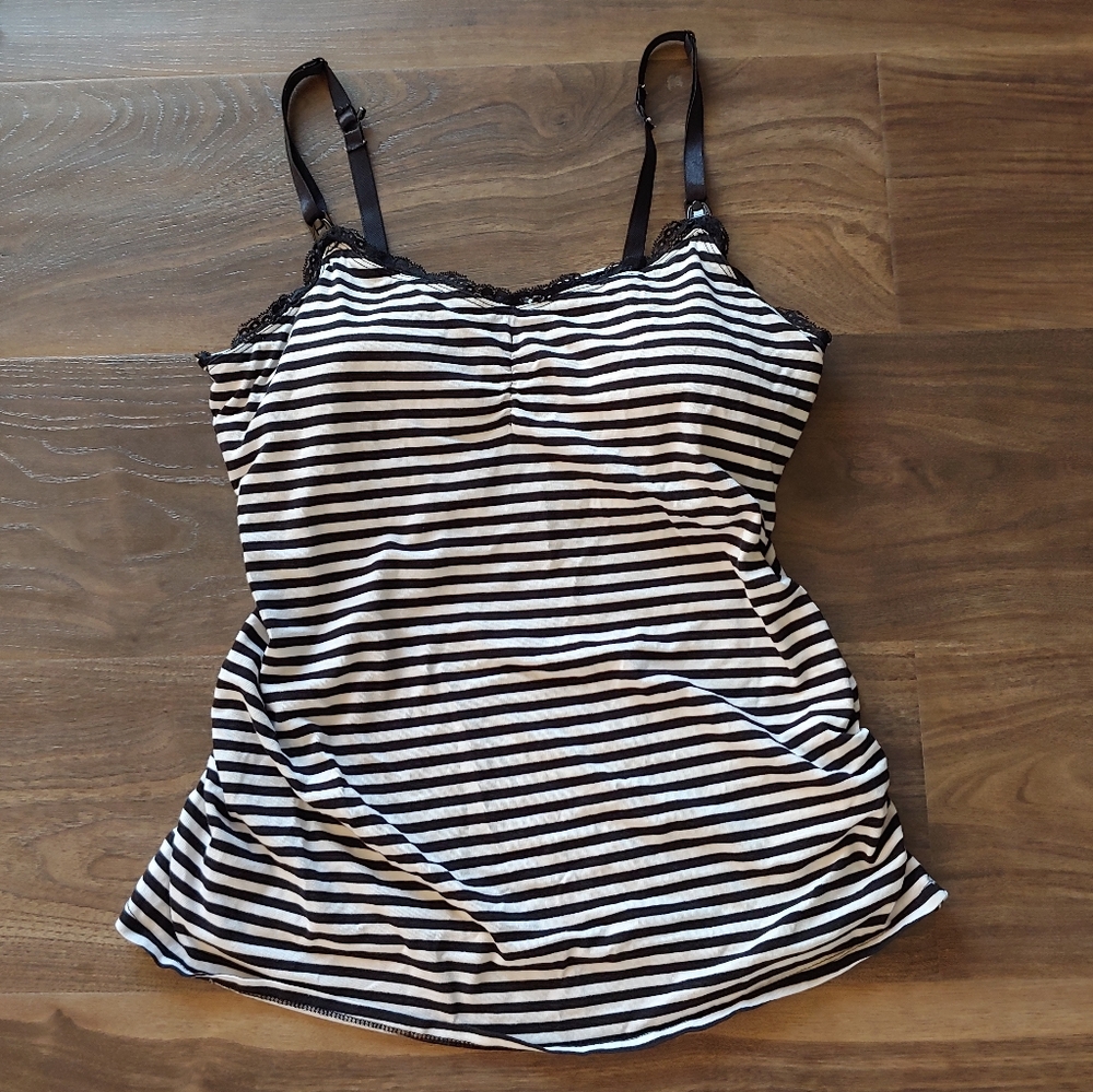 Nursing clip down cami tank